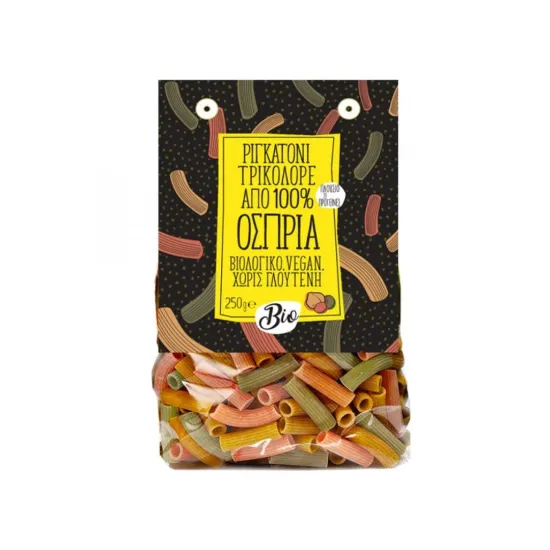 Τρικολόρε ριγκατόνι από όσπρια