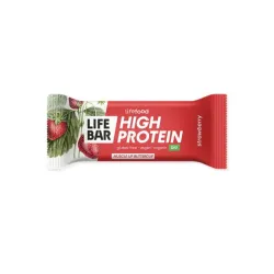 Μπάρα πρωτεΐνης φράουλα