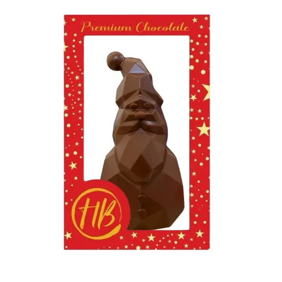 Άγιος Βασίλης με σοκολάτα γάλακτος