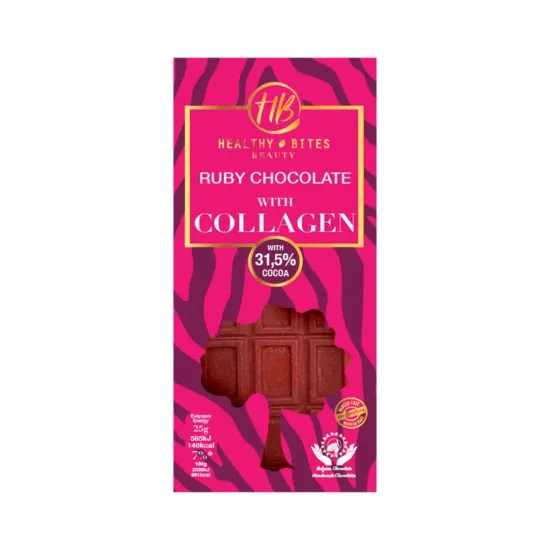 Σοκολάτα Ruby με κολλαγόνο