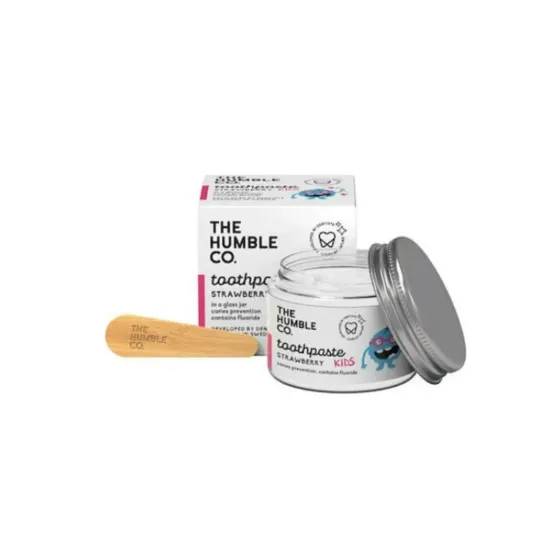 Οδοντόκρεμα παιδική σε γυάλινο βάζο, Φράουλα