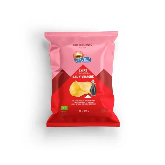 Πατατάκια με αλάτι και ξύδι