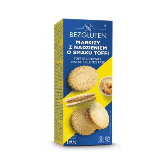 Μπισκότα γεμιστά με καραμέλα