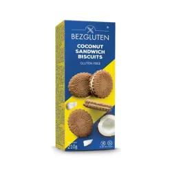 Μπισκότα γεμιστά με καρύδα