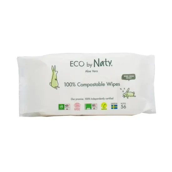 Μαντηλάκια βρεφικά με αλόη