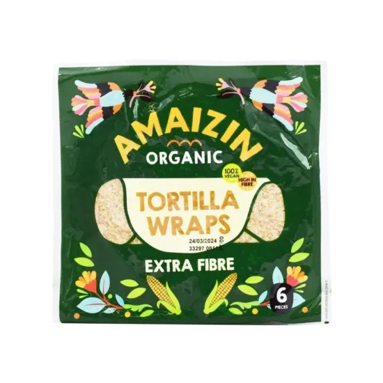 Τορτίγια με πίτουρο