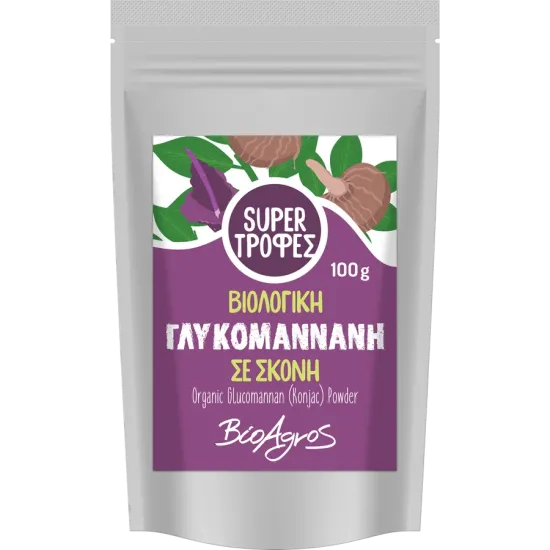 Γλυκομαννάνη Κόντζακ σε σκόνη