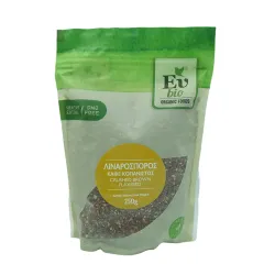 Λιναρόσπορος καφέ κοπανιστός