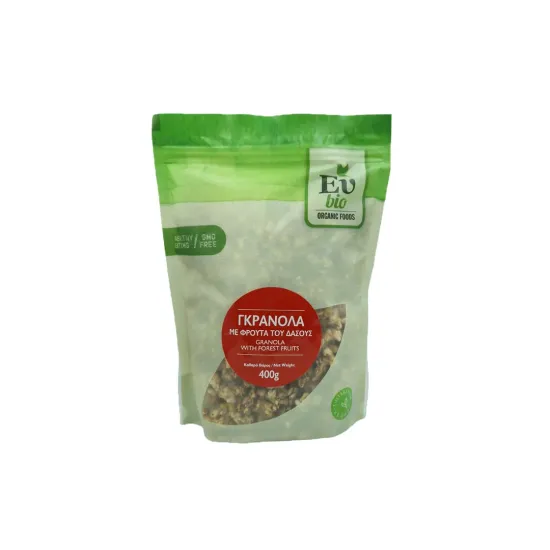 Granola με φρούτα του δάσους