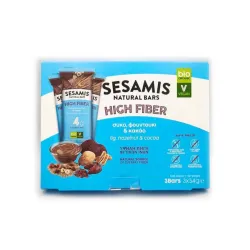 Μπάρα με φυτικές ίνες (σύκο, φουντούκι και κακάο)