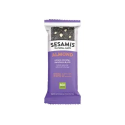 Παστέλι μαύρο σουσάμι, αμύγδαλο και μέλι