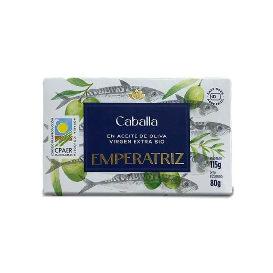 Σκουμπρί φιλέτο σε βιολογικό ελαιόλαδο